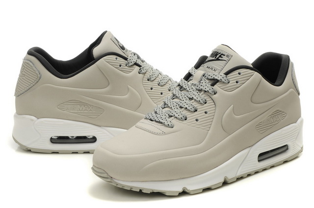 Womens Nike Air Max 90 VT Shoes Light Grey White